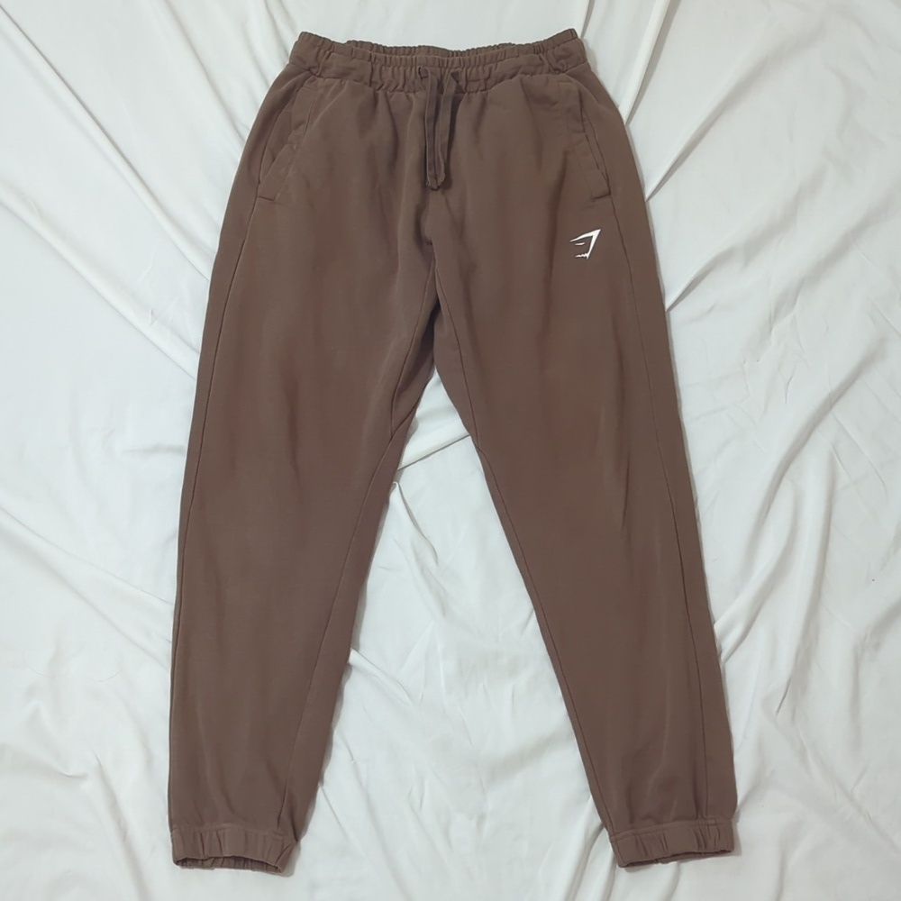 Gymshark Oversized Jogger, Color Archive Brown Size M